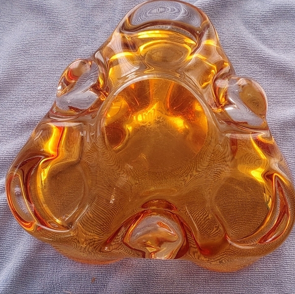 Vintage MCM Hand Blown Signed Chalet Glass - Picture 4 of 5